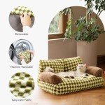 Cozy Washable Cat Couch Bed for Small Pets