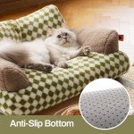 Cozy Washable Cat Couch Bed for Small Pets