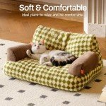 Cozy Washable Cat Couch Bed for Small Pets