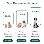 Set of 4 Washable Soft Pet Blankets