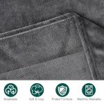 Set of 4 Washable Soft Pet Blankets