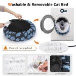 Heated Cozy Cat Bed with Adjustable Temperature