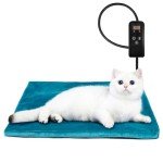 Niubya Adjustable Pet Heating Pad for Cats & Dogs