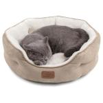 Small Round Cat Bed for Dogs, Puppy, Kitten -20