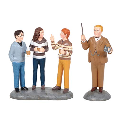 Harry Potter Village Accessories: Slughorn with Trio Figurine