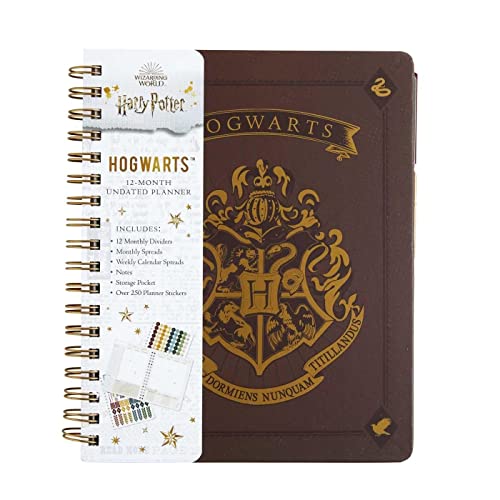 Hogwarts 12-Month Planner: Harry Potter Niche Store