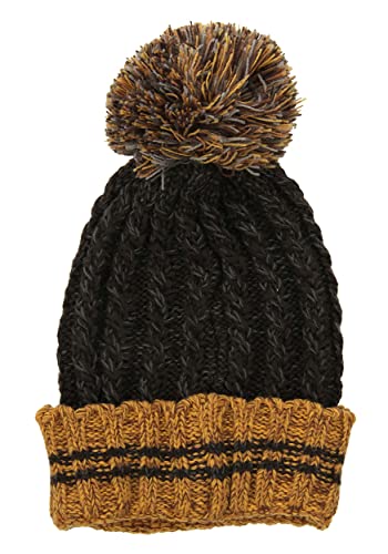 Hufflepuff Heathered Pom Beanie - elope