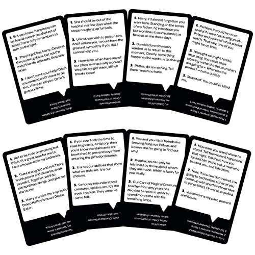 Who Says? Card Game Harry Potter Edition ages 10 & Up