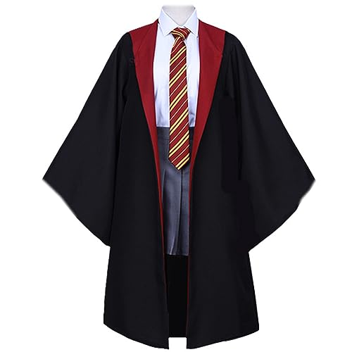 Harry Potter Hooded Robes with Scarf and Wand
