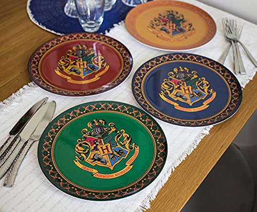 Hogwarts Crest Melamine Plate Set, 10-Inches
