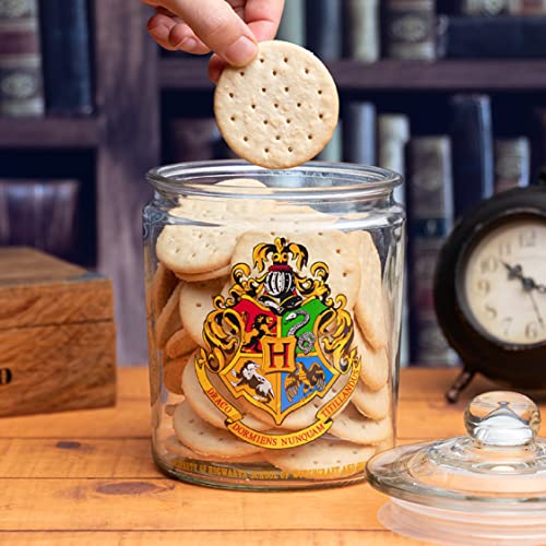 Hogwarts Glass Cookie Jar - Harry Potter Merchandise