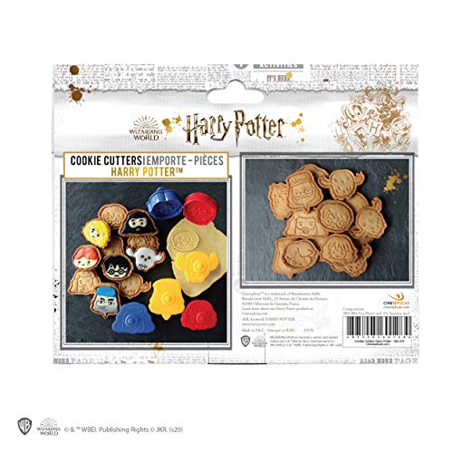 Harry Potter Cookie Cutters - Set of 6 - Official