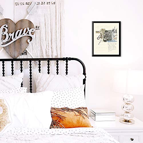 Personalized Hogwarts Acceptance Letter with Customization - Framed