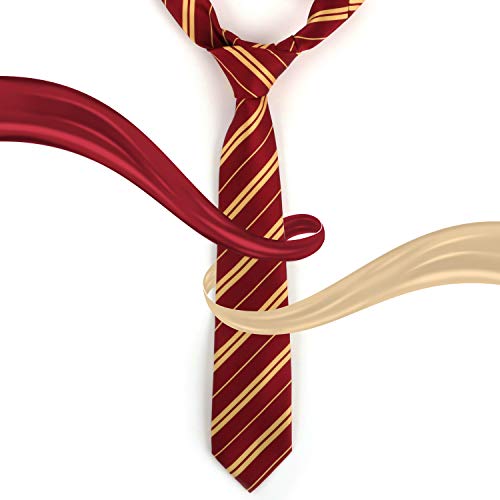 Harry Potter Cosplay Tie - Red Satin, 53 inches