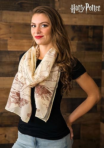 Harry Potter Marauder's Map Scarf for Women