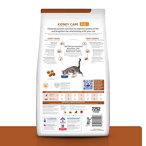 Hill's k/d Chicken Dry Cat Food - 8.5lb