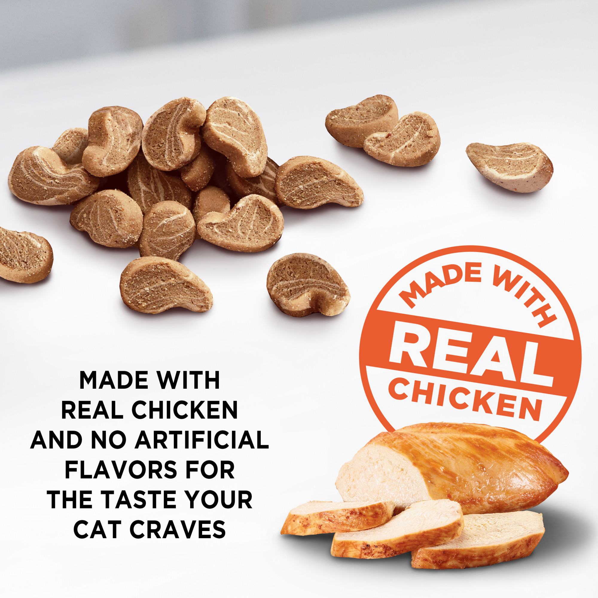 Irresistible Meow Mix Chicken Treats, 12 oz