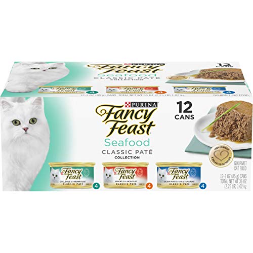 Fancy Feast Seafood Pate Variety Pack (24)