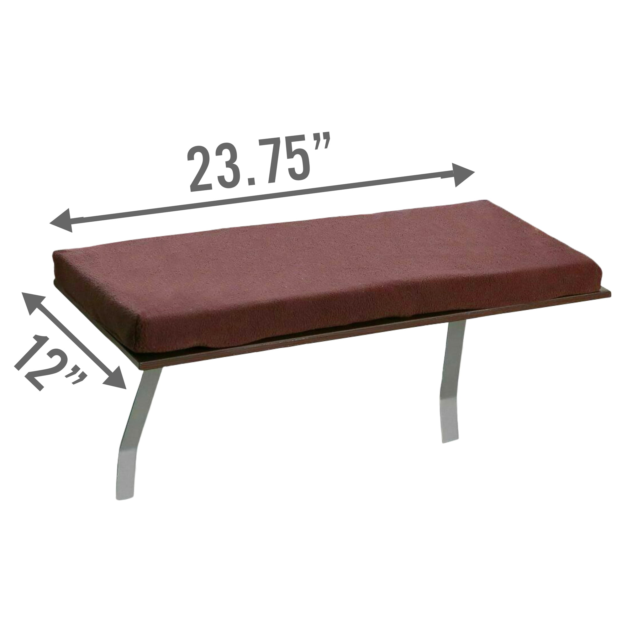 Mounted Brown Cat Window Perch for Comfort