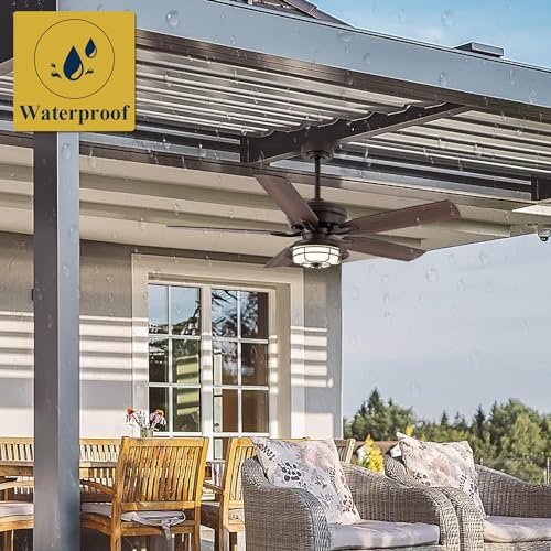 NORFOLK 52" Ceiling Fan with Lights and Remote