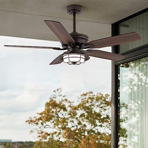 NORFOLK 52" Ceiling Fan with Lights and Remote