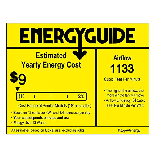 20'' Modern Low Profile Ceiling Fan with LED Light