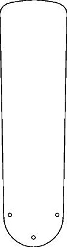 Westinghouse 52-Inch White/Bleached Oak Ceiling Fan Blades