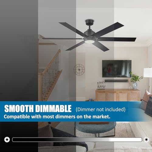 4" LED Ceiling Fan Light Kit, 18W, 3CCT