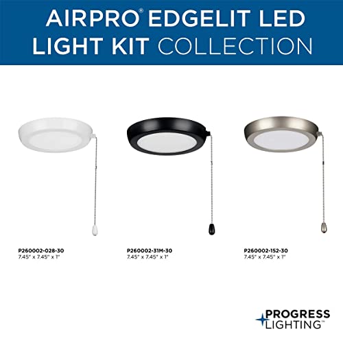 Progress Lighting AirPro 1-Light LED Ceiling Fan Kit