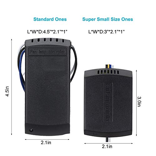 Universal 3-in-1 Ceiling Fan Remote Control Kit