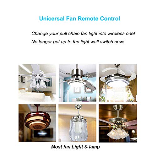 Universal 3-in-1 Ceiling Fan Remote Control Kit