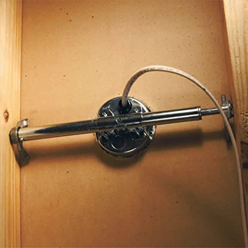 The Hubbell Raco 936 Round Retro Brace in Gray