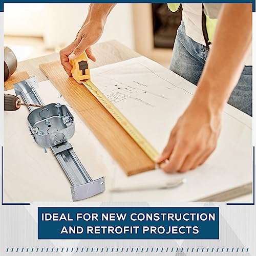 Adjustable Ceiling Fan Electrical Box Brace, 4 Pieces