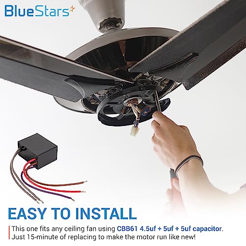 BlueStars CBB61 5-Wire Capacitor for Hampton Bay Fan