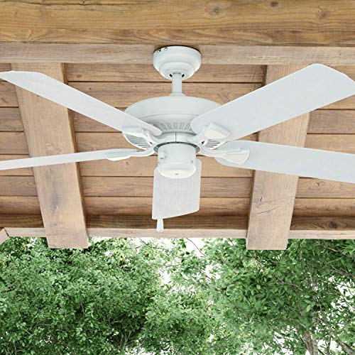 Honeywell Belmar 52" Traditional Ceiling Fan - White