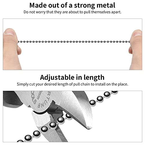 120" Rust Proof Copper 3mm Ceiling Fan Pull Chain