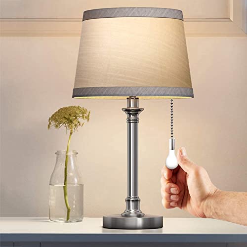 Decorative Fan Pull Chain Ornaments Set - Nickel