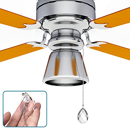 2PCS Premium Ceiling Fan Pull Chains with Extension