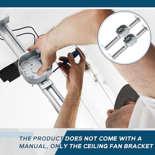 Adjustable Ceiling Fan Bracket for Ceiling Fans - 14.7