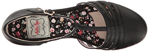 Bettie Page Lucy Black Spectator Pump, Size 10