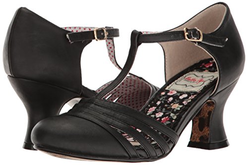 Bettie Page Lucy Black Spectator Pump, Size 10