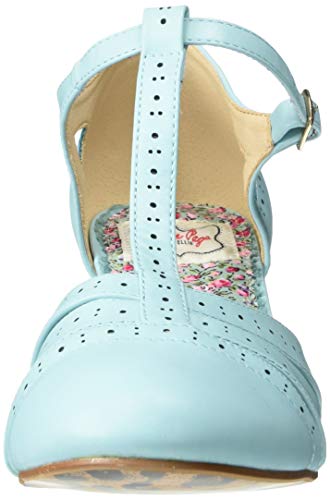 Bettie Page BP250-MAISIE Pump, Blue, 10 M US