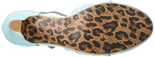 Bettie Page BP250-MAISIE Pump, Blue, 10 M US