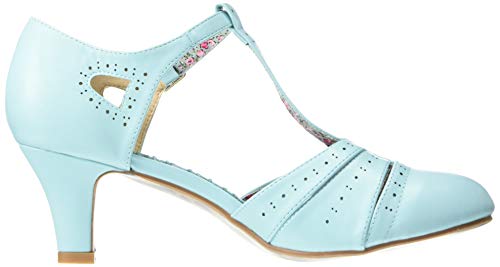 Bettie Page BP250-MAISIE Pump, Blue, 10 M US