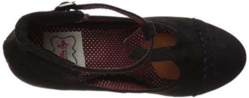 Black Bettie Page BP403-VIO Pump (Size 6)