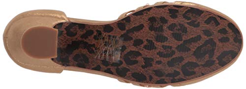 Bettie Page Women's Vintage Style Pump, Gold, 9