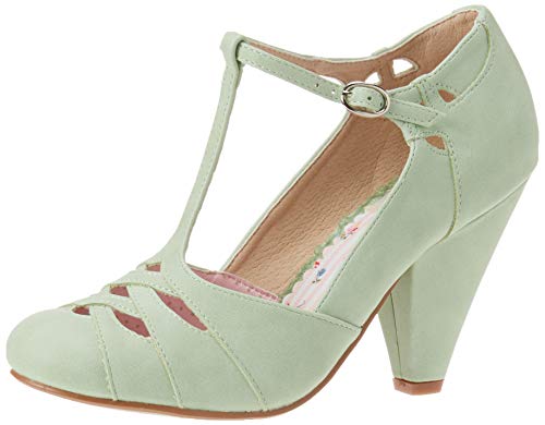 Bettie Page Retro Pump, Mint, 7 US
