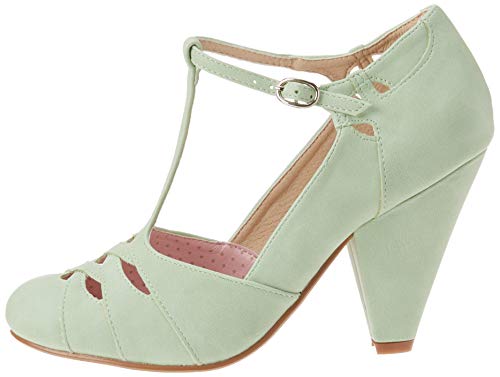 Bettie Page Retro Pump, Mint, 7 US
