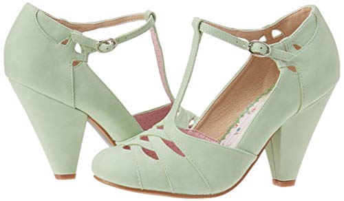 Bettie Page Retro Pump, Mint, 7 US