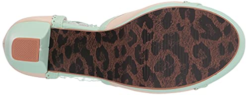 Bettie Page Women's BP303-CATHY Pump, Mint, 9